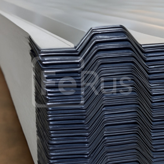 Профиль листовой оцинкованный г/к 1,2х600х1400 мм Ст2кп ГОСТ 9234-74