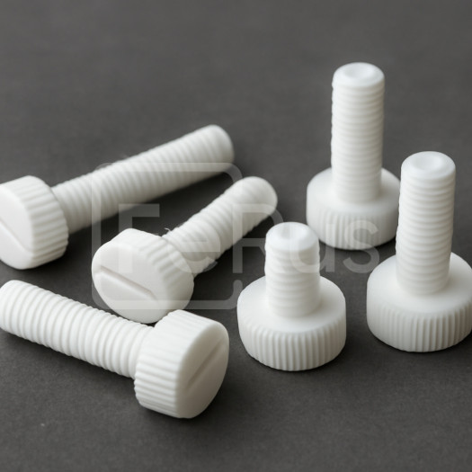 Винт полипропиленовый М40 шаг резьбы 3,7 мм PP-H ГОСТ 32415-2013