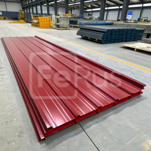 Профнастил С20 полиэстер (Zn100-180) 0,65х1100х1200 мм, RAL 3003